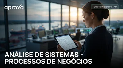 Capa: ANÁLISE DE SISTEMAS - PROCESSOS DE NEGÓCIOS