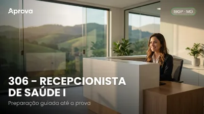 Capa: 306 – RECEPCIONISTA DE SAÚDE I