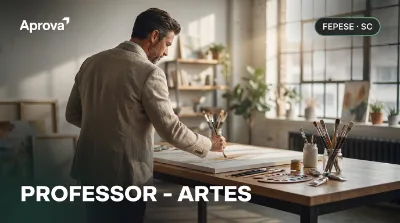 Capa: PROFESSOR - ARTES