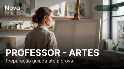Capa: PROFESSOR - ARTES