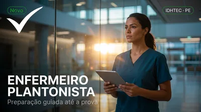 Capa: ENFERMEIRO PLANTONISTA