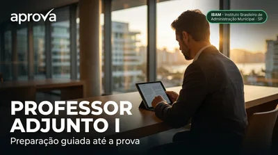 Capa: PROFESSOR ADJUNTO I