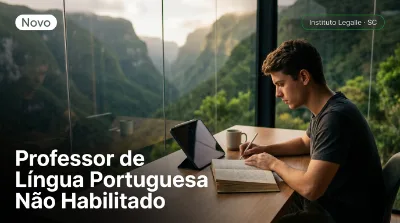 Capa: Professor de Língua Portuguesa Não Habilitado