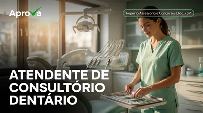 Capa: ATENDENTE DE CONSULTÓRIO DENTÁRIO