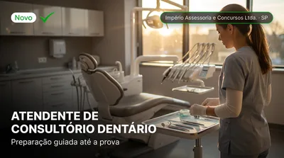 Capa: ATENDENTE DE CONSULTÓRIO DENTÁRIO