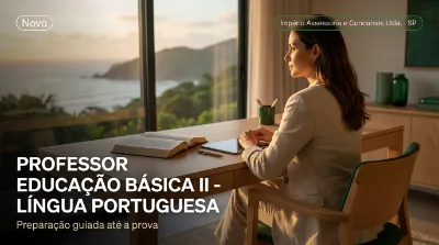 Capa: PROFESSOR EDUCAÇÃO BÁSICA II - LÍNGUA PORTUGUESA