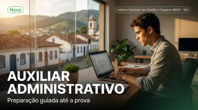 Capa: AUXILIAR ADMINISTRATIVO