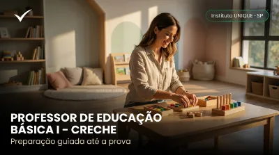 Capa: PROFESSOR DE EDUCAÇÃO BÁSICA I – CRECHE