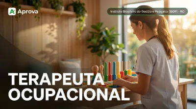 Capa: TERAPEUTA OCUPACIONAL