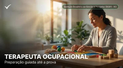 Capa: TERAPEUTA OCUPACIONAL