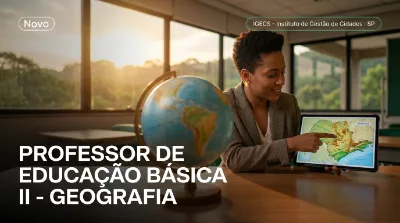 Capa: PROFESSOR DE EDUCAÇÃO BÁSICA II - GEOGRAFIA