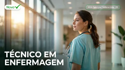 Capa: TÉCNICO EM ENFERMAGEM