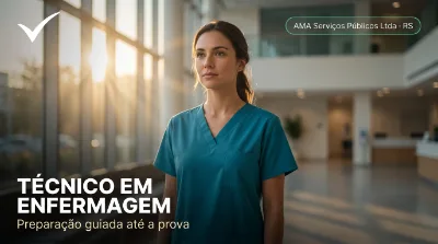 Capa: TÉCNICO EM ENFERMAGEM