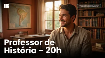 Capa: Professor de História – 20h