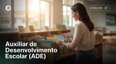 Capa: Auxiliar de Desenvolvimento Escolar (ADE)