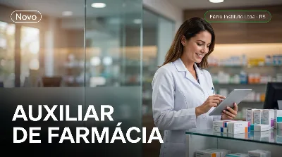 Capa: AUXILIAR DE FARMÁCIA