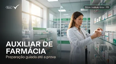 Capa: AUXILIAR DE FARMÁCIA