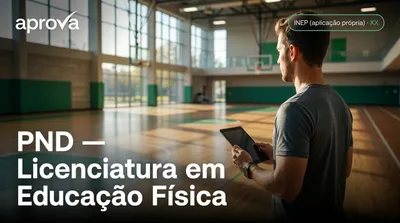 Capa: PND — Licenciatura em Educação Física
