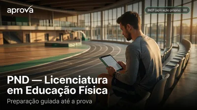 Capa: PND — Licenciatura em Educação Física