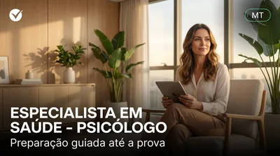 Capa: ESPECIALISTA EM SAÚDE - PSICÓLOGO