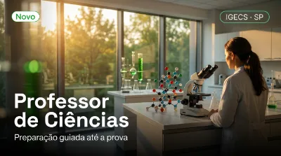 Capa: Professor de Ciências