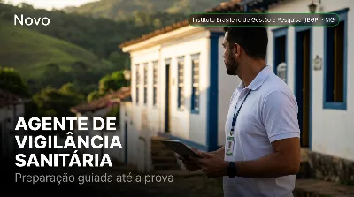 Capa: AGENTE DE VIGILÂNCIA SANITÁRIA