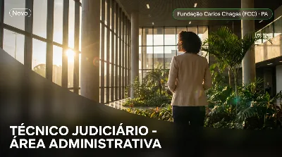 Capa: TÉCNICO JUDICIÁRIO - ÁREA ADMINISTRATIVA