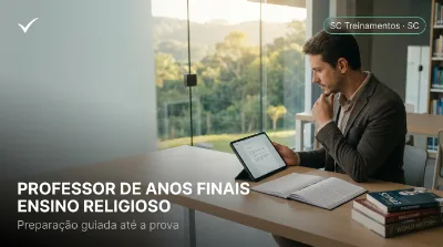 Capa: PROFESSOR DE ANOS FINAIS ENSINO RELIGIOSO