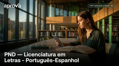 Capa: PND — Licenciatura em Letras - Português-Espanhol