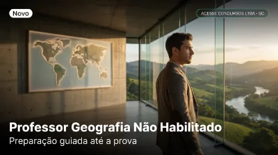 Capa: Professor Geografia Não Habilitado