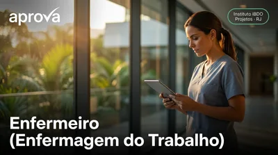 Capa: Enfermeiro (Enfermagem do Trabalho)