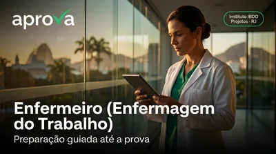 Capa: Enfermeiro (Enfermagem do Trabalho)