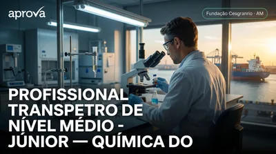 Capa: PROFISSIONAL TRANSPETRO DE NÍVEL MÉDIO - JÚNIOR — QUÍMICA DO PETRÓLEO