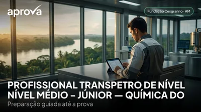Capa: PROFISSIONAL TRANSPETRO DE NÍVEL MÉDIO - JÚNIOR — QUÍMICA DO PETRÓLEO