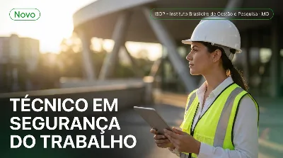 Capa: TÉCNICO EM SEGURANÇA DO TRABALHO