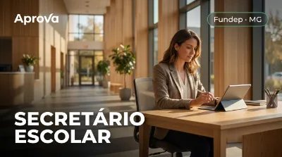 Capa: SECRETÁRIO ESCOLAR