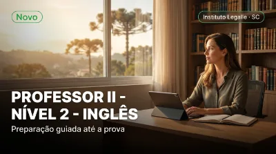Capa: PROFESSOR II - NÍVEL 2 - INGLÊS