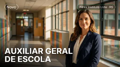 Capa: AUXILIAR GERAL DE ESCOLA