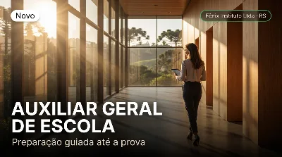 Capa: AUXILIAR GERAL DE ESCOLA