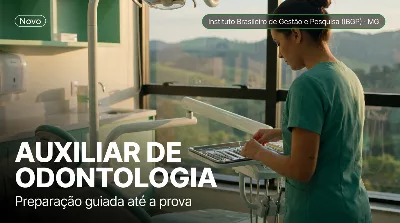 Capa: AUXILIAR DE ODONTOLOGIA