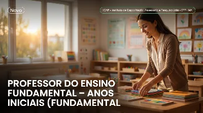 Capa: PROFESSOR DO ENSINO FUNDAMENTAL – ANOS INICIAIS (FUNDAMENTAL MENOR)