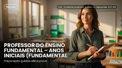 Capa: PROFESSOR DO ENSINO FUNDAMENTAL – ANOS INICIAIS (FUNDAMENTAL MENOR)