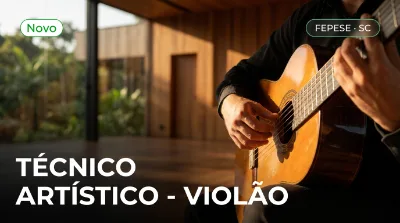 Capa: TÉCNICO ARTÍSTICO - VIOLÃO
