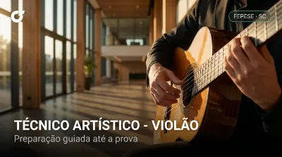 Capa: TÉCNICO ARTÍSTICO - VIOLÃO