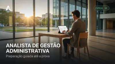 Capa: ANALISTA DE GESTÃO ADMINISTRATIVA