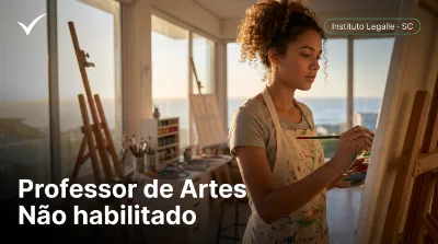 Capa: Professor de Artes Não habilitado