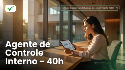 Capa: Agente de Controle Interno – 40h