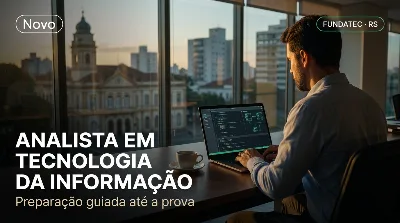 Capa: ANALISTA EM TECNOLOGIA DA INFORMAÇÃO