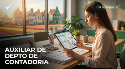 Capa: AUXILIAR DE DEPTO DE CONTADORIA