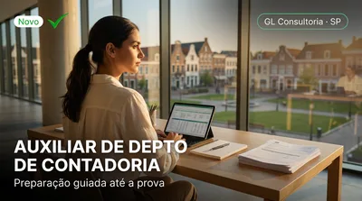 Capa: AUXILIAR DE DEPTO DE CONTADORIA